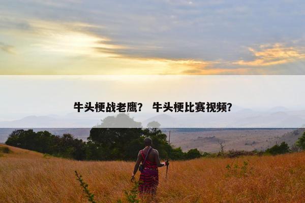 牛头梗战老鹰？ 牛头梗比赛视频？