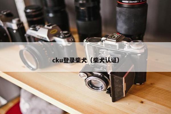 cku登录柴犬（柴犬认证）