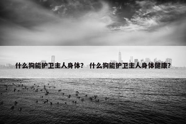 什么狗能护卫主人身体？ 什么狗能护卫主人身体健康？