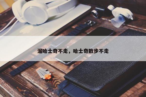 溜哈士奇不走，哈士奇散步不走