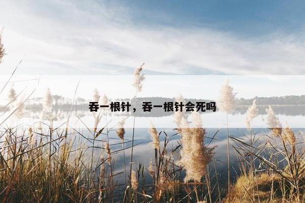 吞一根针，吞一根针会死吗