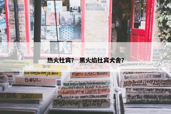 热火杜宾？ 黑火焰杜宾犬舍？