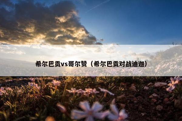 希尔巴贡vs哥尔赞（希尔巴贡对战迪迦）