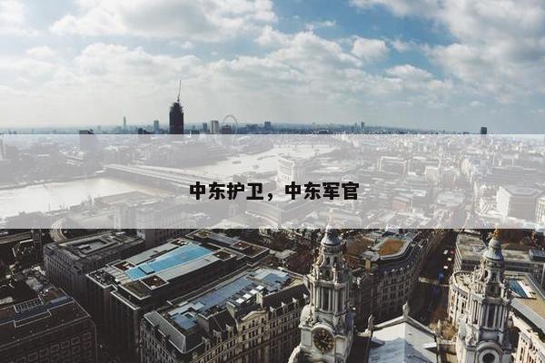 中东护卫，中东军官