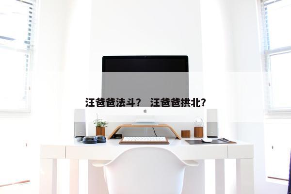 汪爸爸法斗？ 汪爸爸拱北？