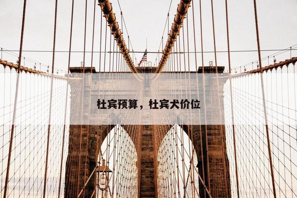 杜宾预算，杜宾犬价位