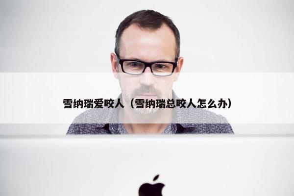 雪纳瑞爱咬人（雪纳瑞总咬人怎么办）