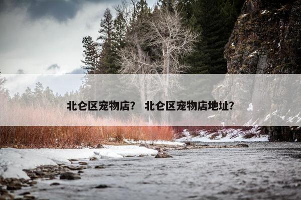 北仑区宠物店？ 北仑区宠物店地址？
