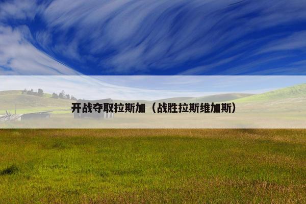 开战夺取拉斯加（战胜拉斯维加斯）