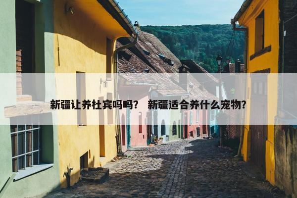 新疆让养杜宾吗吗？ 新疆适合养什么宠物？