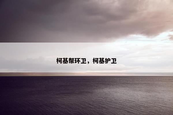 柯基帮环卫，柯基护卫
