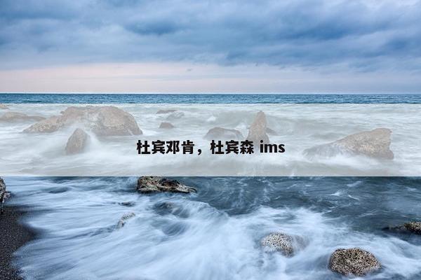 杜宾邓肯，杜宾森 ims