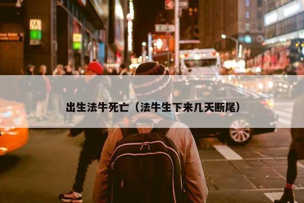 出生法牛死亡（法牛生下来几天断尾）