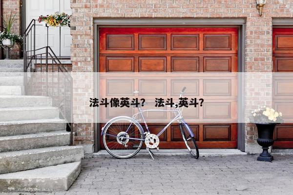 法斗像英斗？ 法斗,英斗？