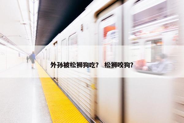 外孙被松狮狗吃？ 松狮咬狗？