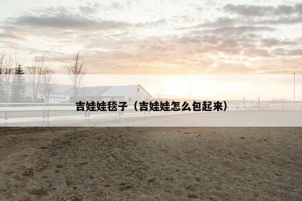吉娃娃毯子（吉娃娃怎么包起来）