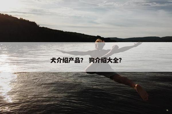 犬介绍产品？ 狗介绍大全？