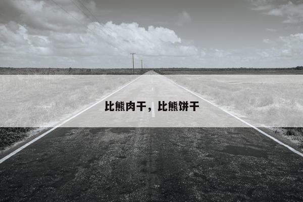 比熊肉干，比熊饼干