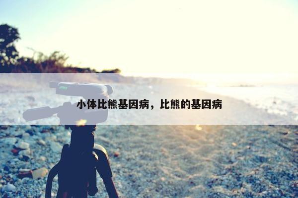 小体比熊基因病，比熊的基因病