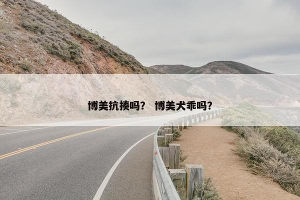 博美抗揍吗？ 博美犬乖吗？