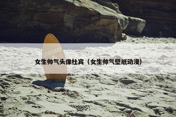 女生帅气头像杜宾（女生帅气壁纸动漫）