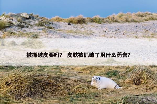 被抓破皮要吗？ 皮肤被抓破了用什么药膏？