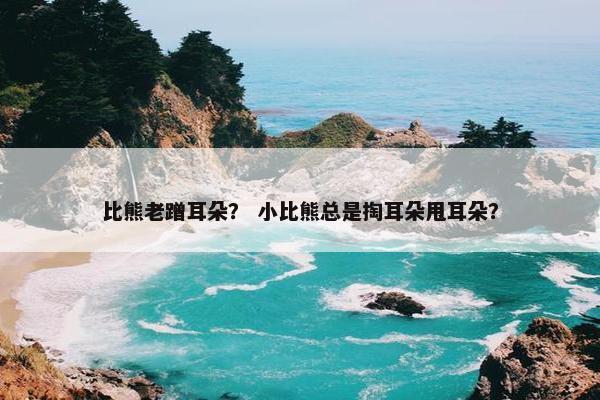 比熊老蹭耳朵？ 小比熊总是掏耳朵甩耳朵？