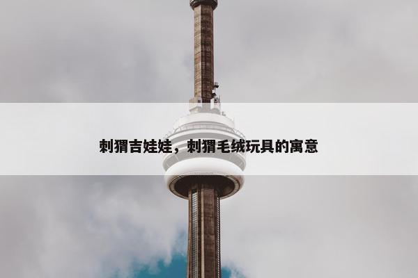 刺猬吉娃娃，刺猬毛绒玩具的寓意
