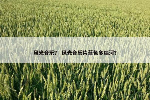 风光音乐？ 风光音乐片蓝色多瑙河？