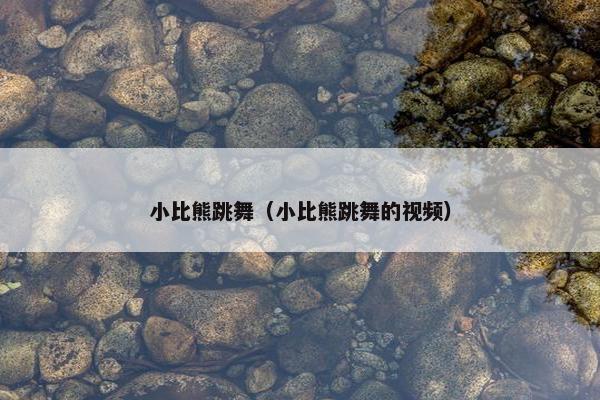 小比熊跳舞（小比熊跳舞的视频）