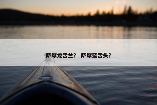 萨摩龙舌兰？ 萨摩蓝舌头？