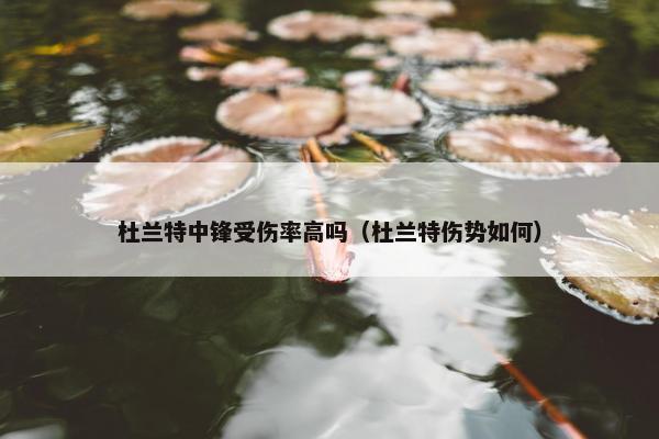 杜兰特中锋受伤率高吗（杜兰特伤势如何）