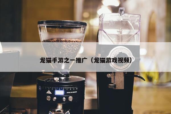 龙猫手游之一推广（龙猫游戏视频）