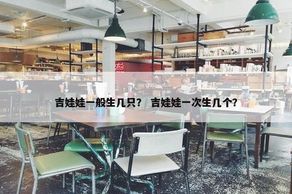 吉娃娃一般生几只？ 吉娃娃一次生几个？