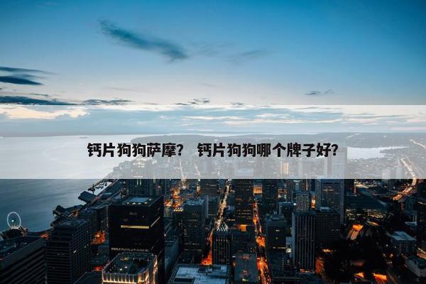 钙片狗狗萨摩？ 钙片狗狗哪个牌子好？