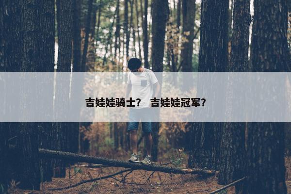 吉娃娃骑士？ 吉娃娃冠军？