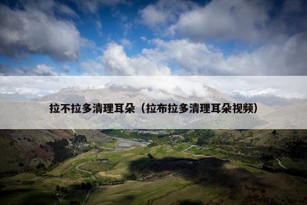 拉不拉多清理耳朵（拉布拉多清理耳朵视频）
