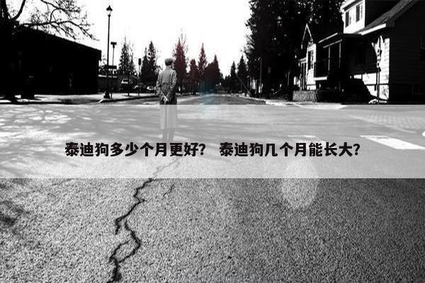 泰迪狗多少个月更好？ 泰迪狗几个月能长大？