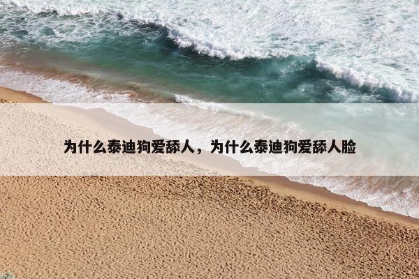 为什么泰迪狗爱舔人，为什么泰迪狗爱舔人脸