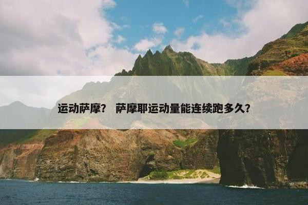 运动萨摩？ 萨摩耶运动量能连续跑多久？