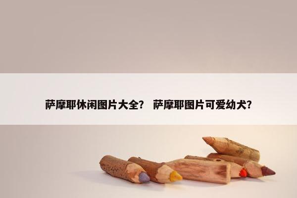 萨摩耶休闲图片大全？ 萨摩耶图片可爱幼犬？