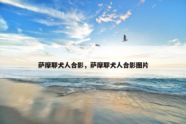 萨摩耶犬人合影，萨摩耶犬人合影图片