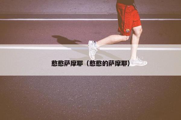 憨憨萨摩耶（憨憨的萨摩耶）