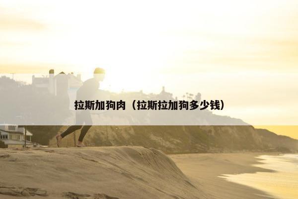 拉斯加狗肉（拉斯拉加狗多少钱）