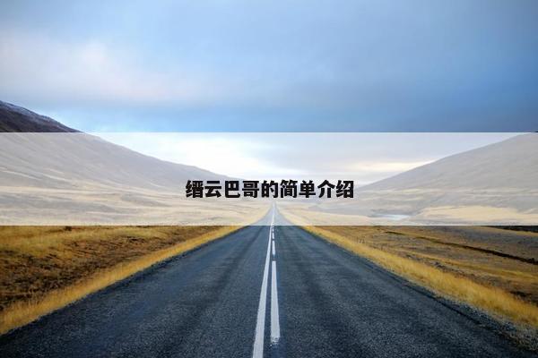 缙云巴哥的简单介绍