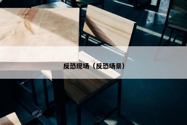 反恐现场（反恐场景）