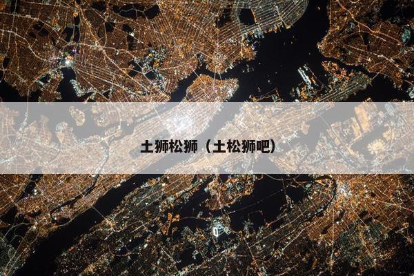 土狮松狮（土松狮吧）