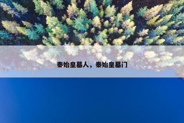 秦始皇墓人，秦始皇墓门