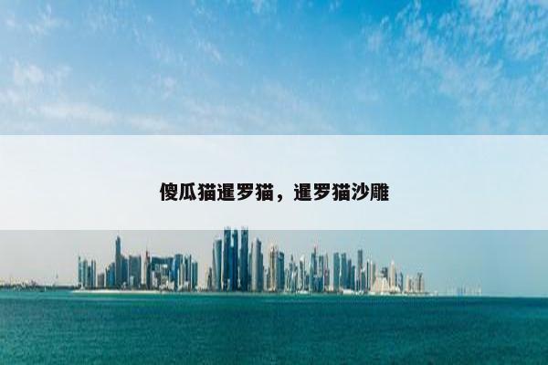 傻瓜猫暹罗猫，暹罗猫沙雕