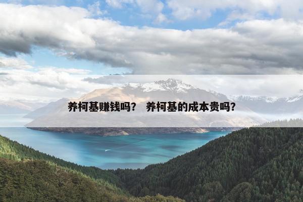 养柯基赚钱吗？ 养柯基的成本贵吗？